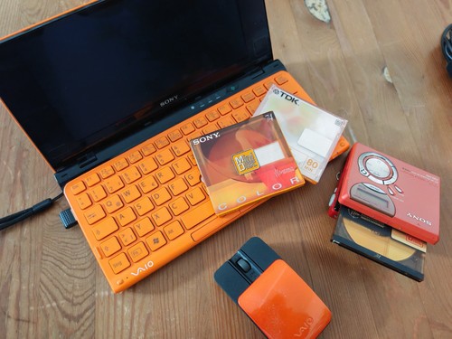 Orange sony bundle vaio - orange,